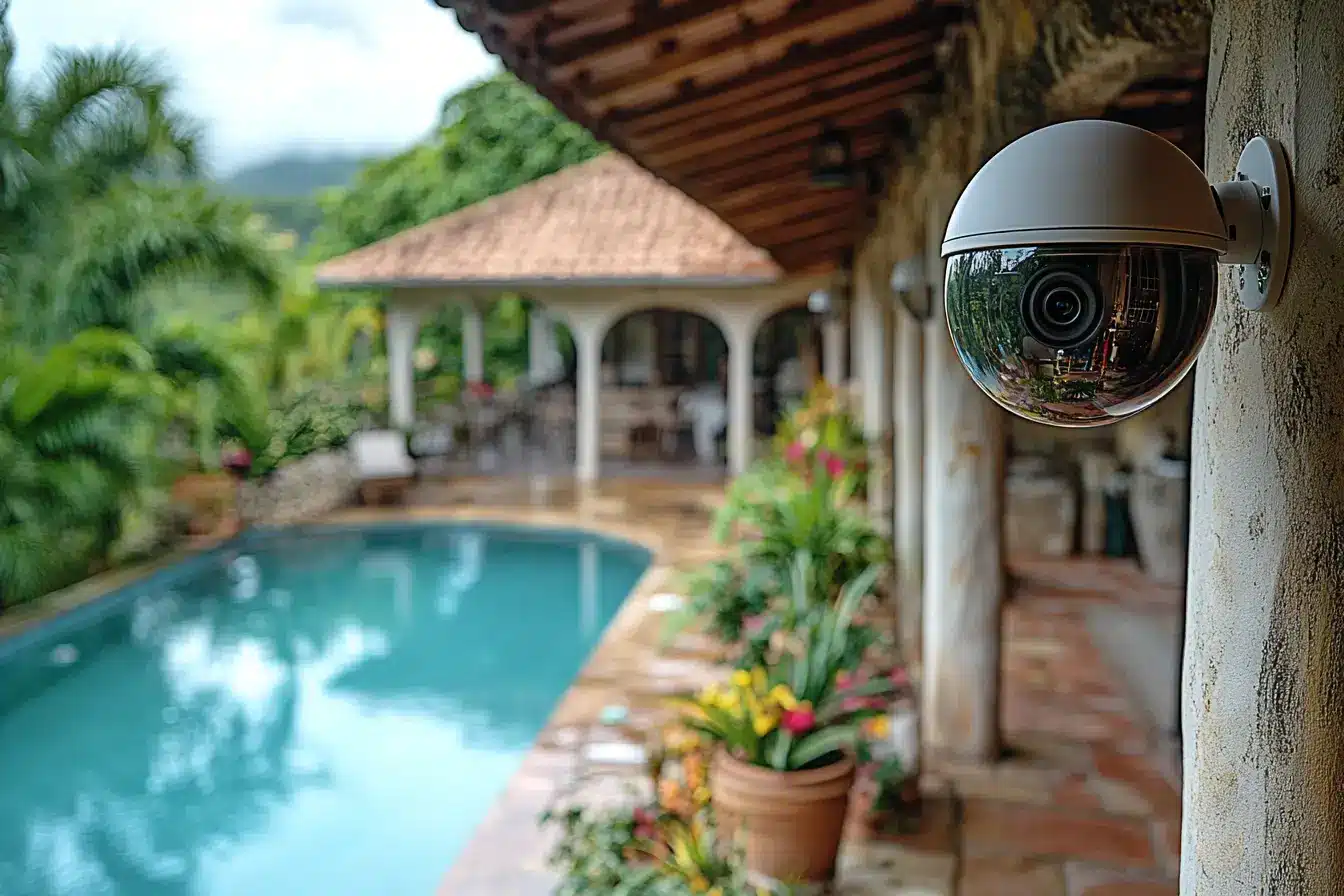 Caméra de surveillance solaire en Martinique : sécurité écologique pour votre propriété.