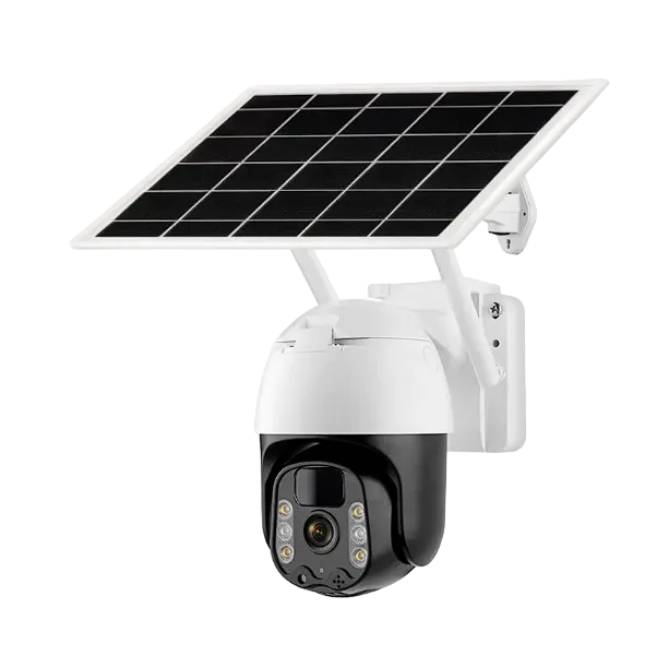 Caméra solaire pour la surveillance extérieure en Martinique, solution écologique et sécuritaire.