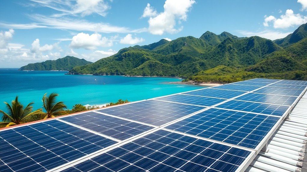 l'énergie solaire pour la résilience climatique