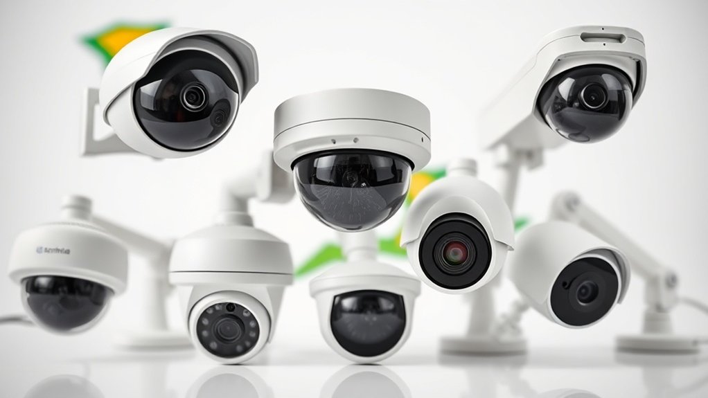 types de caméras de surveillance expliqués